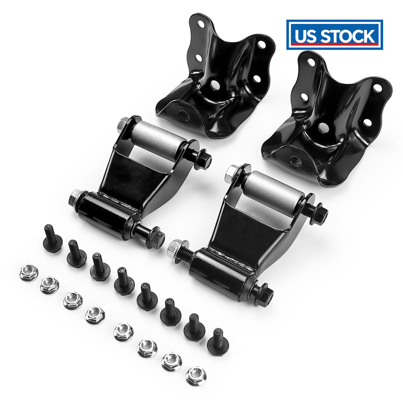 USTAR Rear Leaf Spring Hanger Bracket and Shackle Kit For Ford Ranger 722-001 722-010