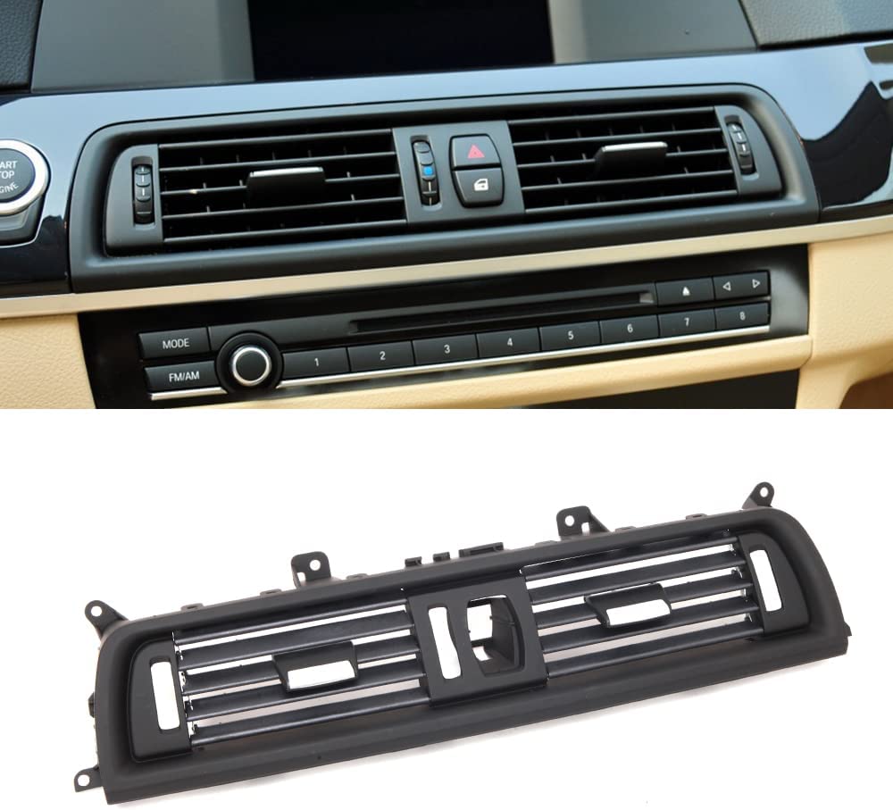 USTAR Front Dash Center Air Vent Grille Cover for BMW 5 Series F10 F18 520 523 525 528 530 535 550 2010-2016 64229166885